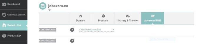 Setting up advance dns of custom domain name