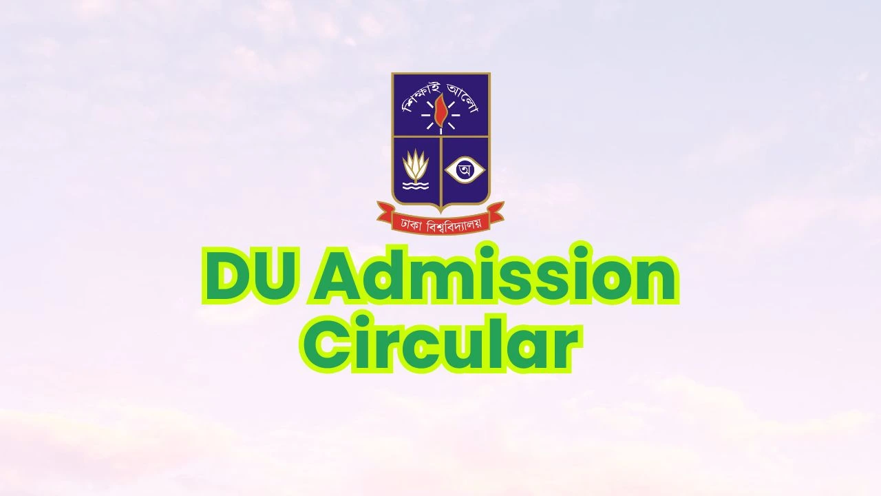 DU Admission Circular