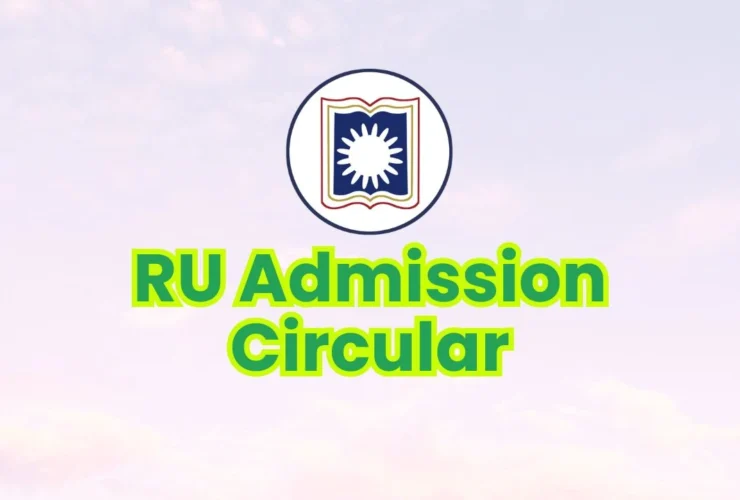 RU Admission Circular