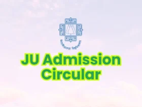 JU Admission Circular