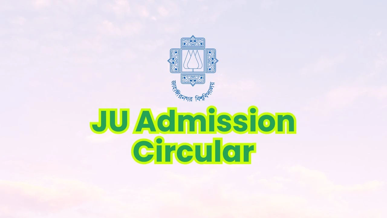 JU Admission Circular